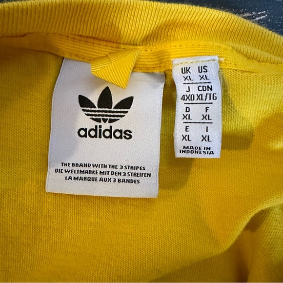 Adidas “Adventure” Yellow Tee - Picture 5 of 5